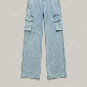 샵엠 카고 데님 Nia Work Pants (Blue) xs 새상품