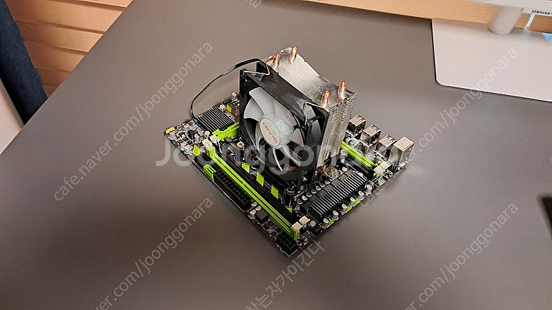 인텔 제온 E5-1650 CPU + LED 공냉쿨러--0