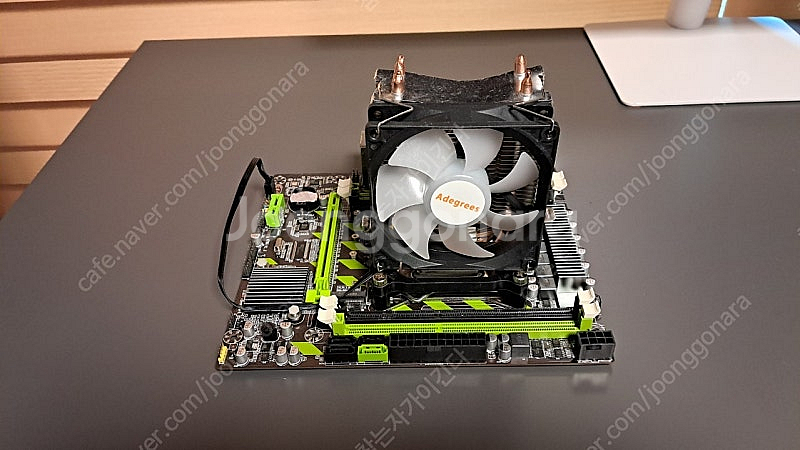 인텔 제온 E5-1650 CPU + LED 공냉쿨러--1