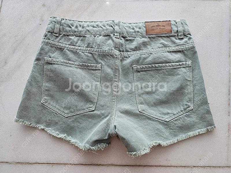 ZARA GIRLS 민트 데님 반바지 (사이즈 9/10...--1