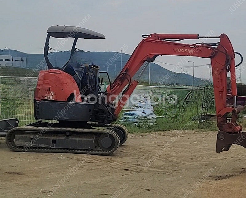굴삭기 미니 글삭기 3톤--0