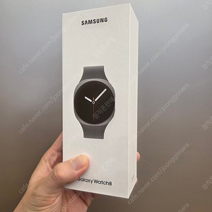 갤럭시 워치8 40MM 실버&그래파이트 미개봉 셀룰러 모델