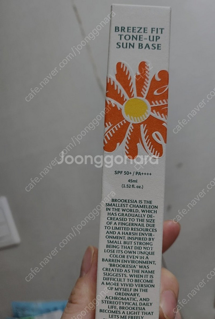 브루케시아 브리즈핏 톤업 선 베이스 45ml--0