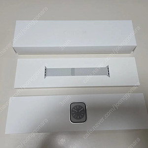 애플워치8 41mm 스테인리스 실버 팝니다.