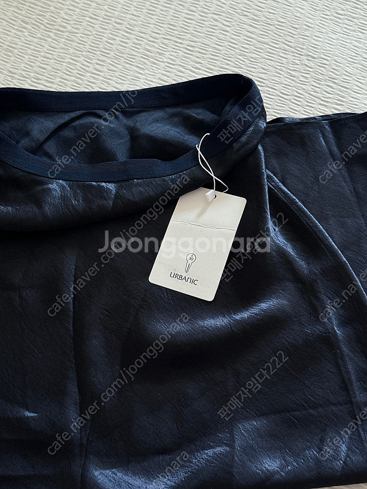 urbanic30 satin skirt 새틴스커트 네이...--1
