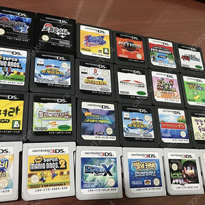 닌텐도 DS/3DS 게임칩,박스(별의커비,포켓몬스터) 팝니다.