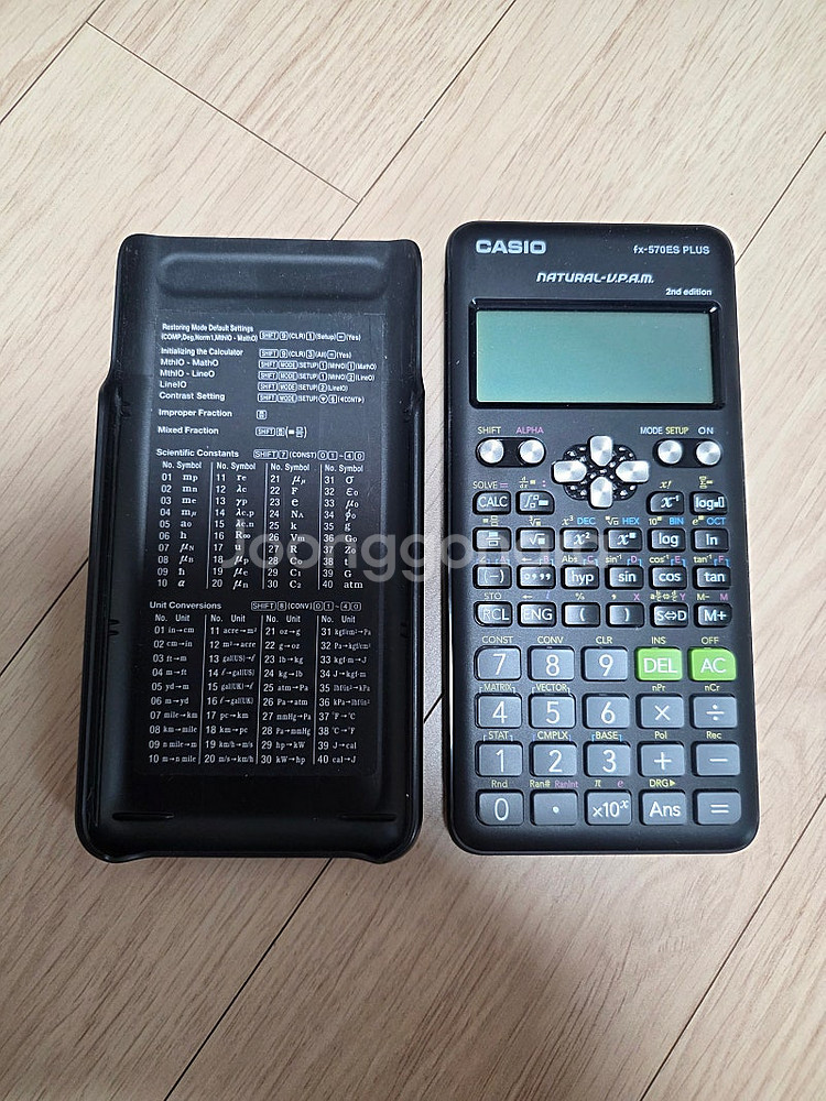 세월의 흔적 있는 카시오 공학용 계산기 FX-570ES...--0