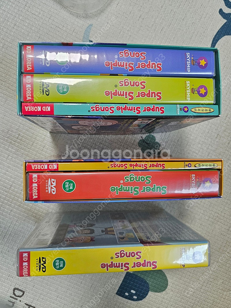 슈심송 dvd 베스트+스페셜+파닉스(미개봉)/택포--0