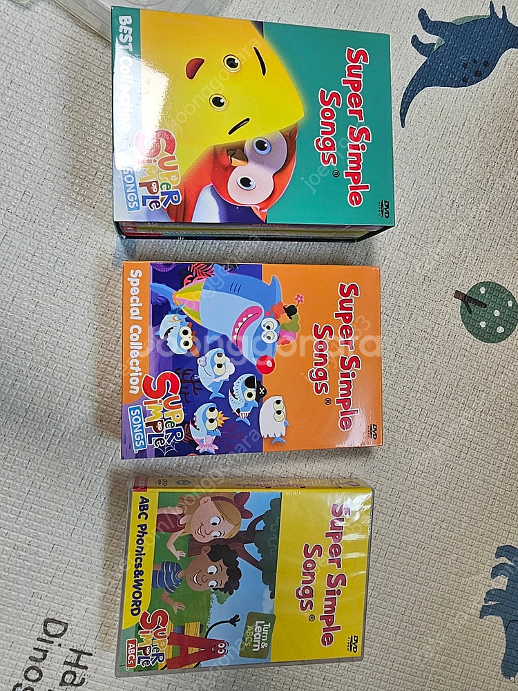 슈심송 dvd 베스트+스페셜+파닉스(미개봉)/택포--1