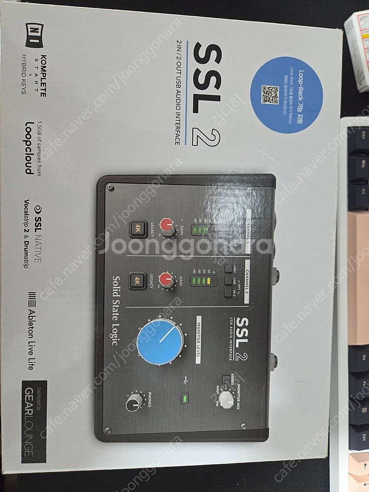 SSL2 오디오 인터페이스--0