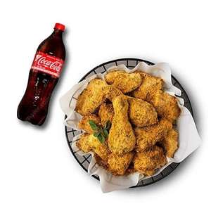 BHC 뿌링클 + 콜라 1.25L 18000원 판매