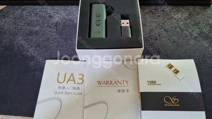 샨링 DAC UA3 + 가죽케이스 팝니다--2