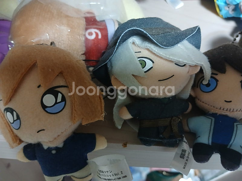 코난 굿즈 히로미츠 진 아무로 등 누이 팝니다--0