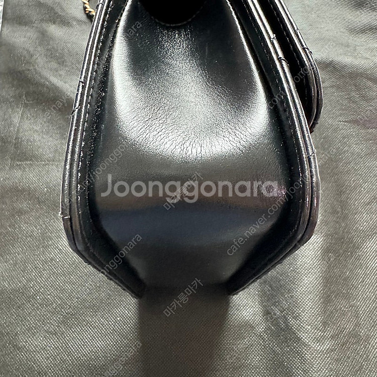 샤넬 공방 골든볼 줄조절 플랩백 2021 미니 블랙--3