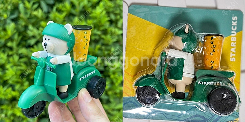 스타벅스 스쿠터 오토바이 베어리스타 2종--0