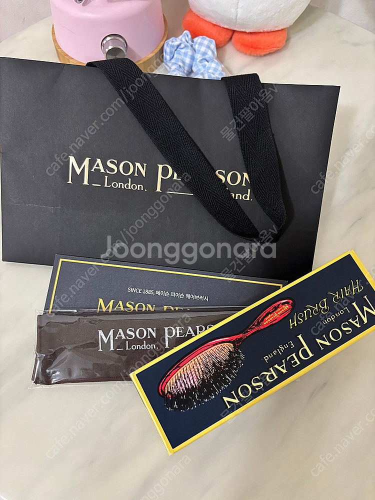 메이슨피어슨 빗 새상품 정품 풀셋 완료--0
