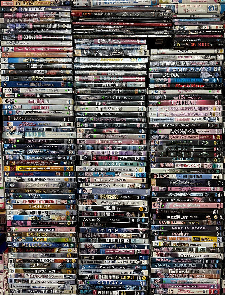 dvd 한국 일본 홍콩 외화 애니메이션 음악등 다수--3