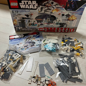 레고 올드 스타워즈 7666 호스기지 중고 판매