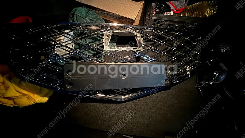 G80 RG3 페리 크래프트 앞범퍼 그릴 팝니다--0
