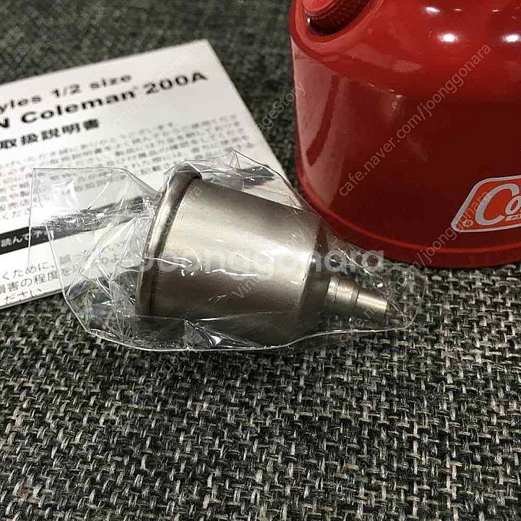 콜맨 200A 한정판 1/2 미니어쳐 랜턴(LED랜턴 + 연료 깔때기 + 부품)_vinst--8
