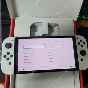 닌텐도스위치oled 25년1월구매