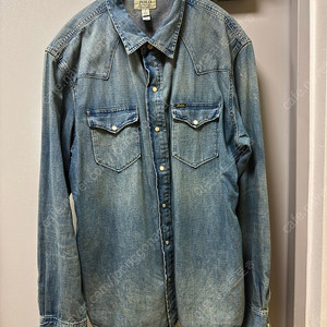 24FW 폴로 랄프로렌 웨스턴 데님셔츠 클래식핏 L