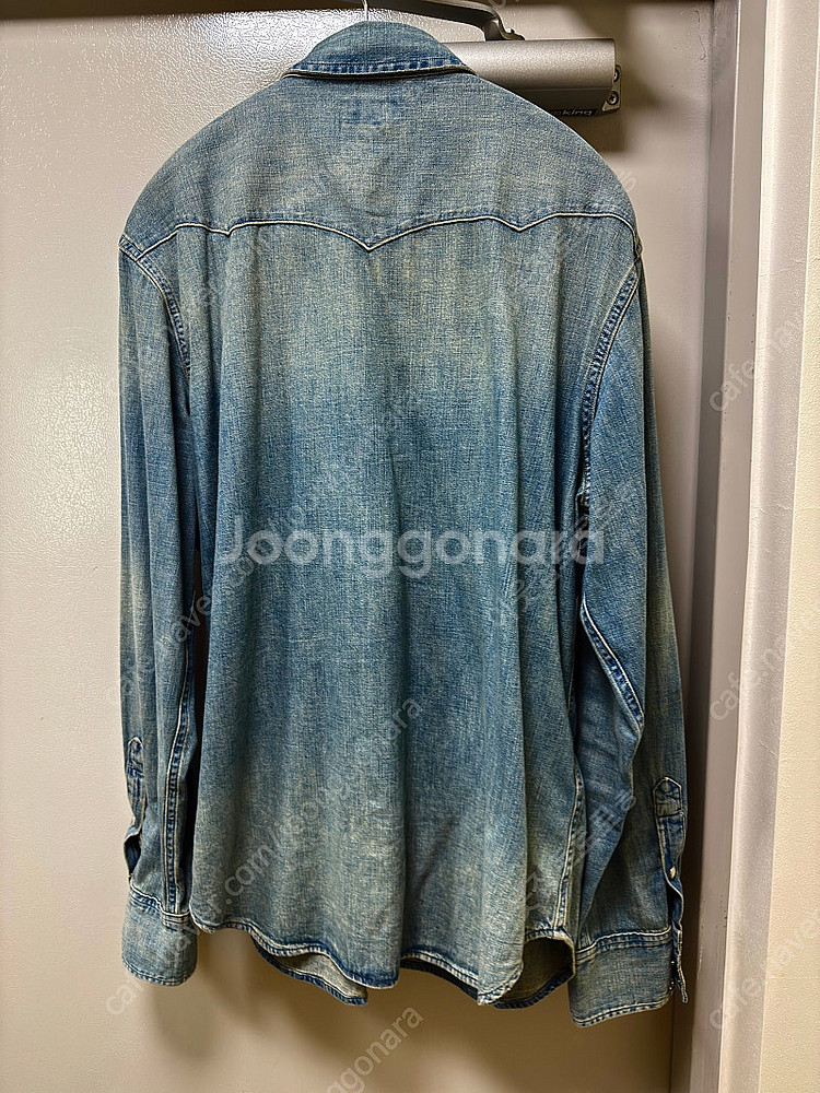 24FW 폴로 랄프로렌 웨스턴 데님셔츠 클래식핏 L--1