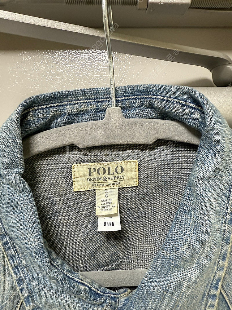 24FW 폴로 랄프로렌 웨스턴 데님셔츠 클래식핏 L--2