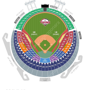 8/20 엘지 롯데 익사이팅 2연석