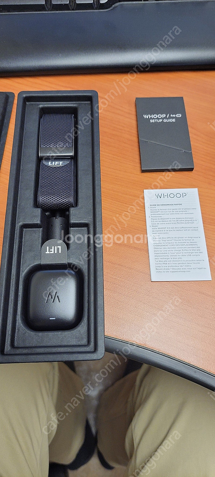 훕 WHOOP 4.0 웨어러블 팝니다.--1
