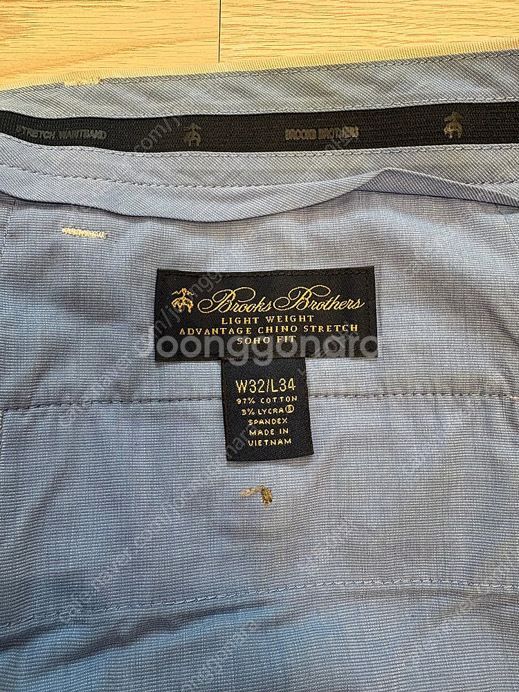 브룩스브라더스 면바지 2개 일괄 10만원--2
