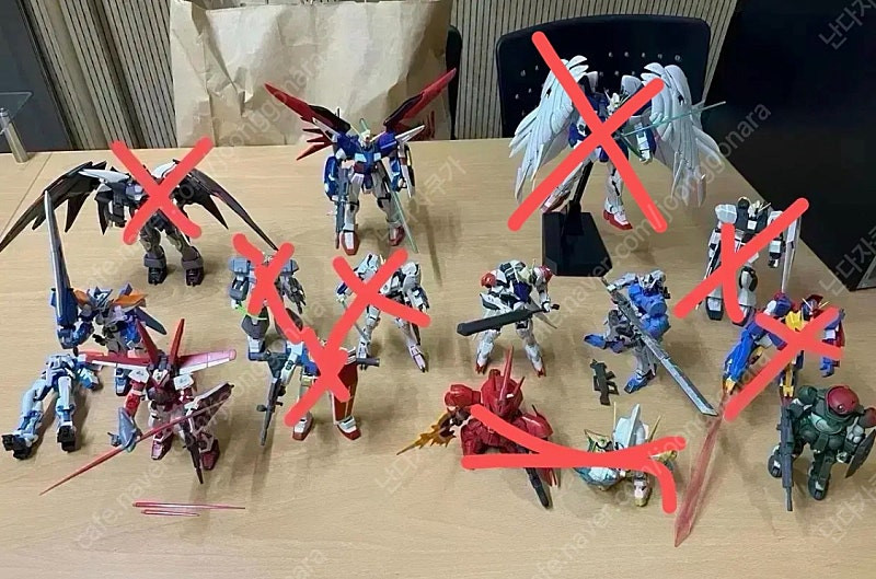 건담 조립품, 부품용, 각 등급 판매--0