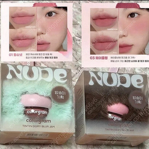 컬러그램 틴토리 블러잼 헤이즐핑