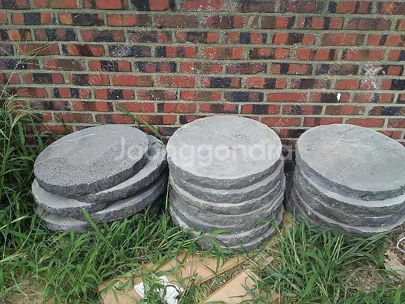 현무암 원형 500파이 50T--1
