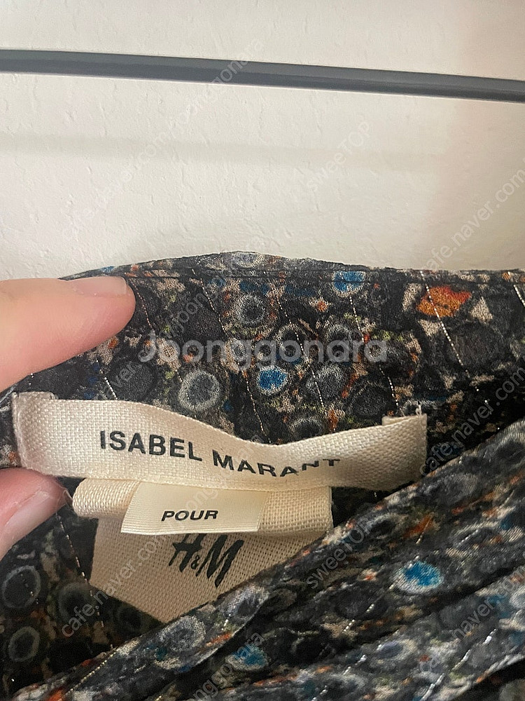 이자벨마랑 h&m 콜라보 스커트--3