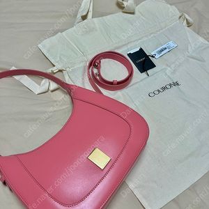 쿠론 밀라 레이디 크로스백 티로즈(새상품)