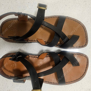 얼바닉 Marco strap sandals 블랙 230