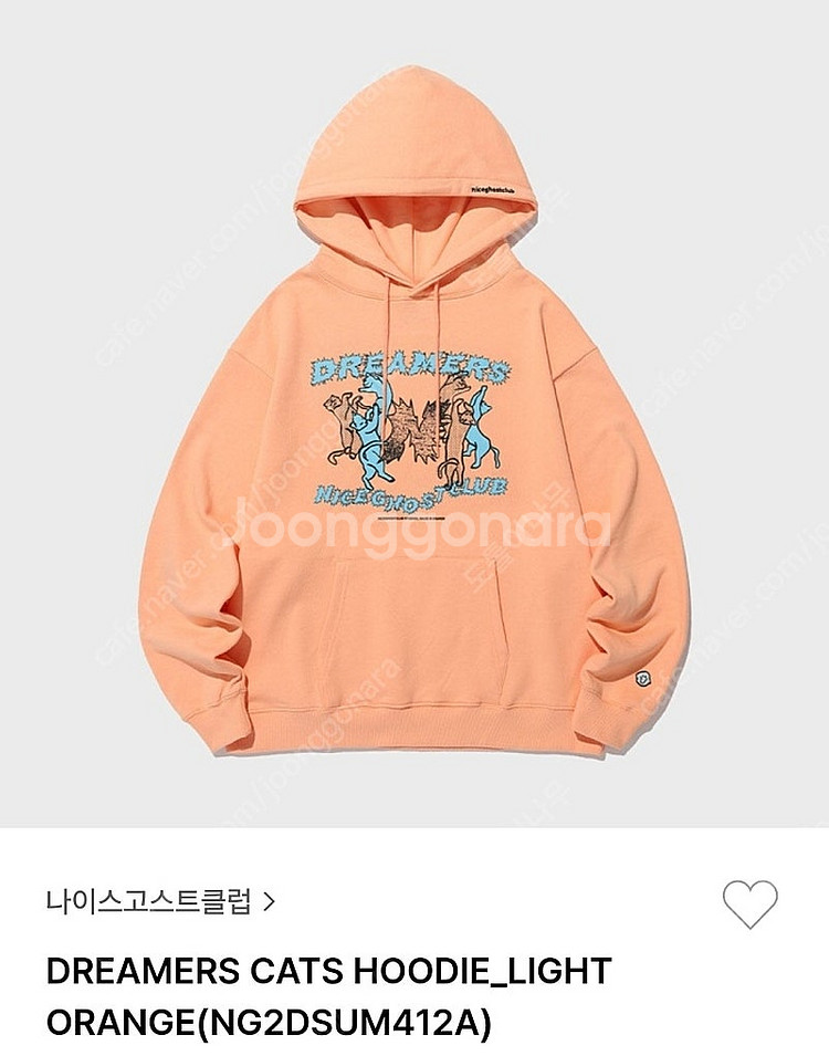 나이스고스트클럽 후드티 오버핏, s사이즈 (택포) 여성...--0