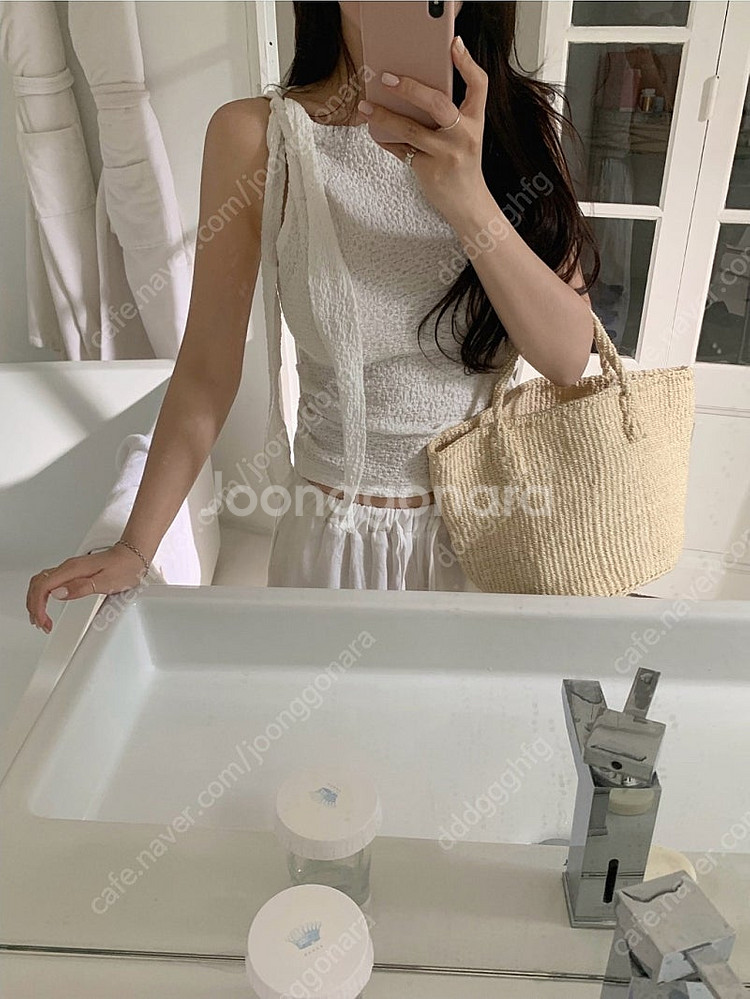 Leeds 리즈 시에나 언발 탑 새상품--0