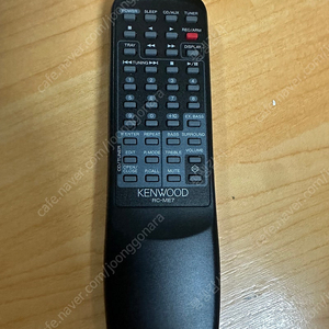 KENWOOD(켄우드) 오디오 리모컨 팝니다