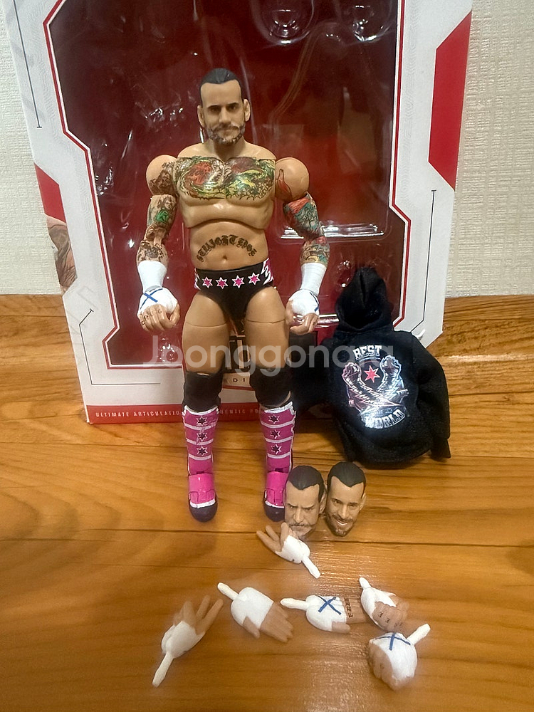 WWE UFC 피규어--0