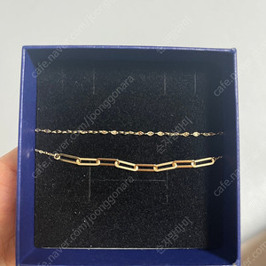 14k 두 줄 팔찌