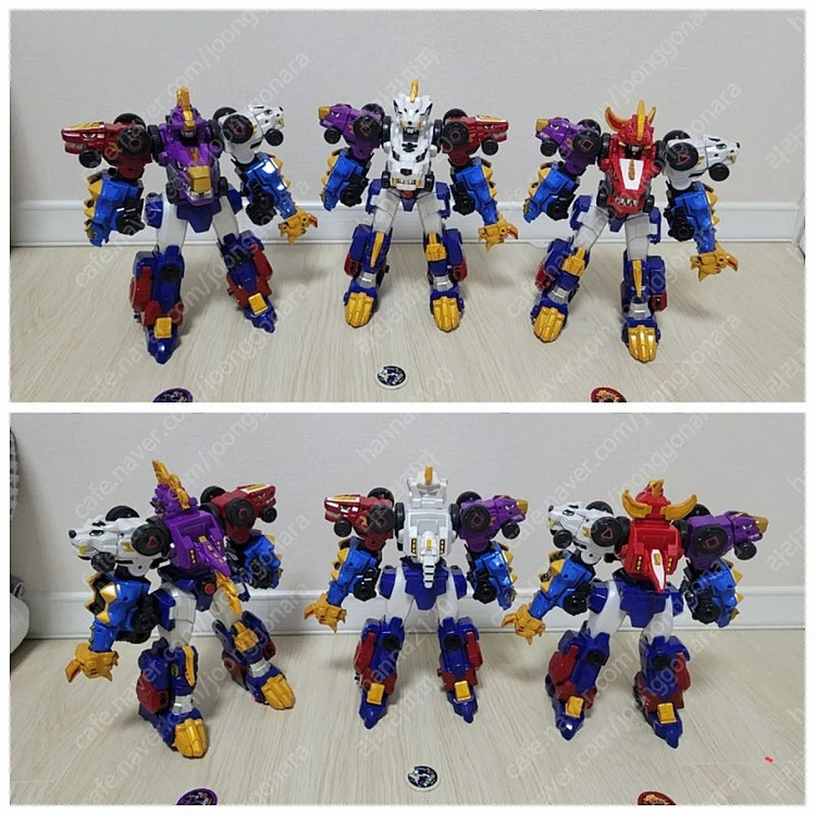 [파워레인저 애니멀포스 풀셋] 애니멀킹 와일드킹 라이드킹 오션엠퍼러 비스트킹 타이탄킹 쥬라식킹 큐브콘돌 옥토퍼스 애... 이미지