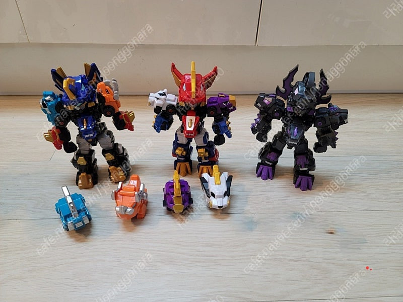 [파워레인저 애니멀포스 풀셋] 애니멀킹 와일드킹 라이드킹 오션엠퍼러 비스트킹 타이탄킹 쥬라식킹 큐브콘돌 옥토퍼스 애... 이미지