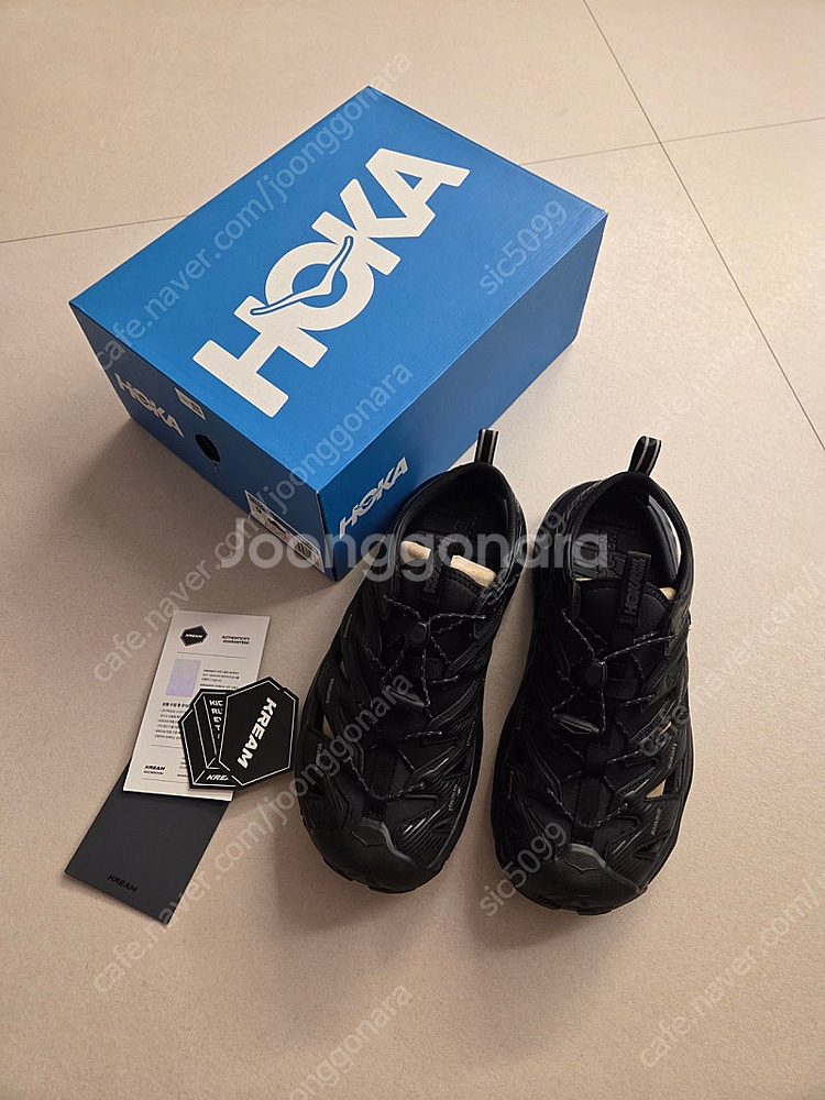 호카 호파라 블랙 HOKA 270 사이즈 상태 A급--0
