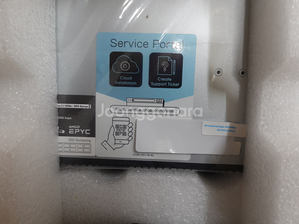 [고속 대용량 153.6TB SSD 1U 렉형 NAS]...--2