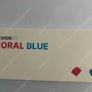 새제품 레오폴드 FC900RBT MX2A 코랄 블루 한글 저소음 적축 키보드