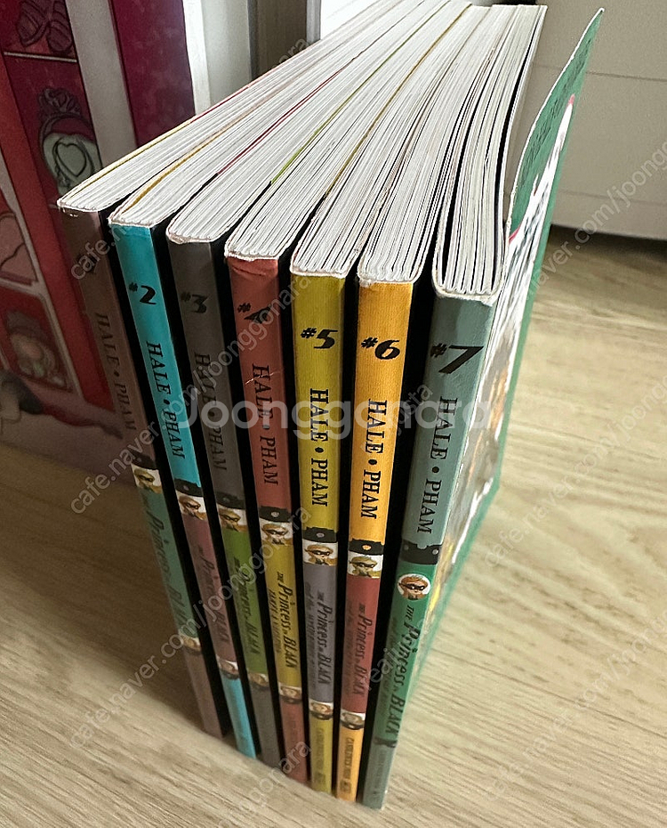프린세스 블랙 원서 7권 판매합니다.--2
