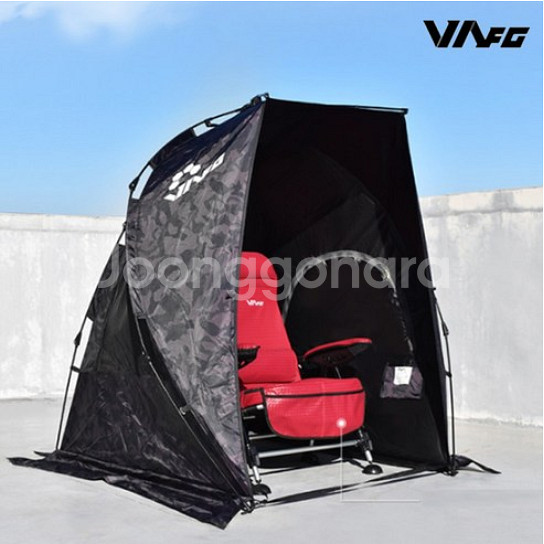 판매 VA 원터치 의자텐트 민물낚시 좌대 전용플라이포함 팝니다--1