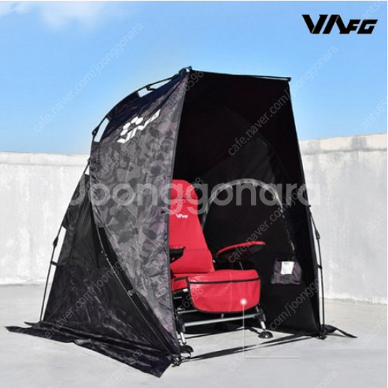 판매 VA 원터치 의자텐트 민물낚시 좌대 전용플라이포함 팝니다--0